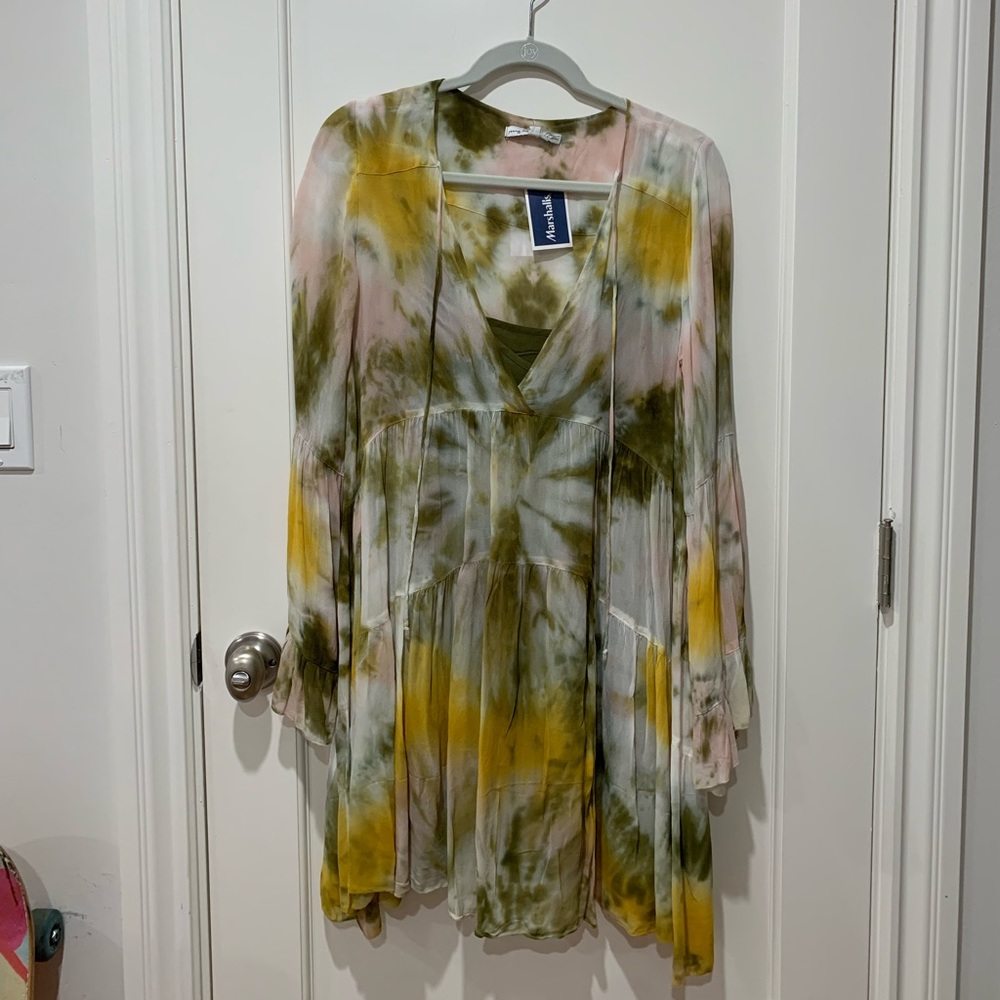 Tie dye sun dress